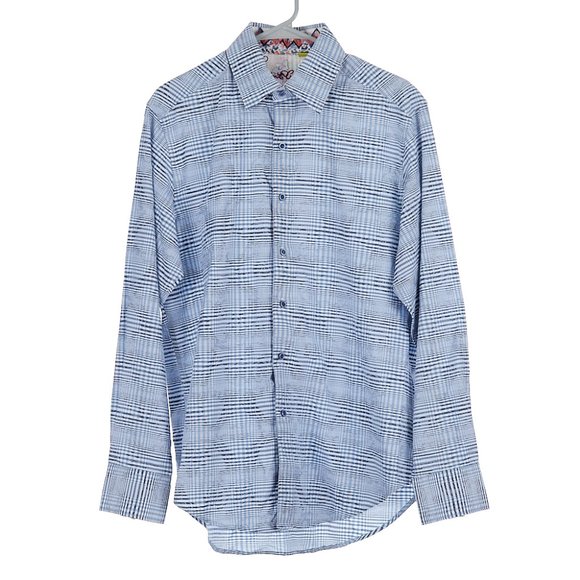 Robert Graham Other - Robert Graham Blue Button Up Shirt Medium Classic Fit